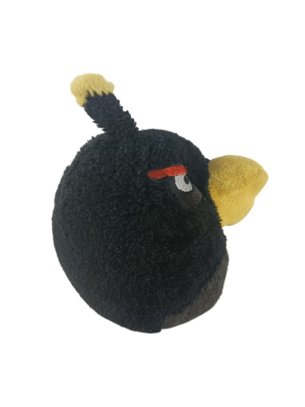 Angry Birds Bomb Black Bird Plush 5" Rovio Stuffed Animal Toy - Picture 2 of 5